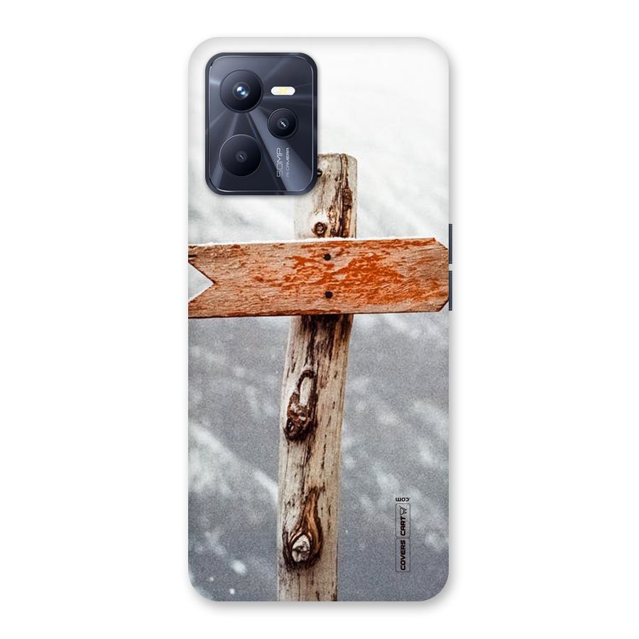 Wood And Snow Back Case for Realme C35
