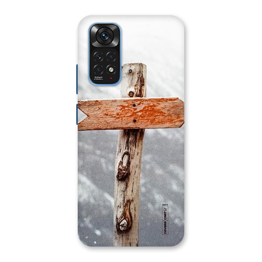 Wood And Snow Back Case for Redmi Note 11S