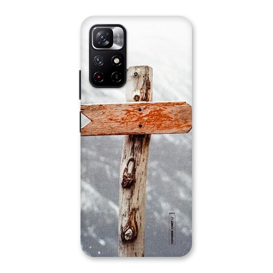 Wood And Snow Back Case for Redmi Note 11T 5G