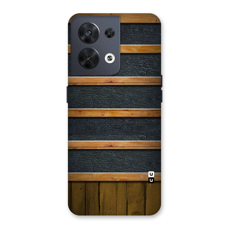 Wood Design Back Case for Oppo Reno8 5G