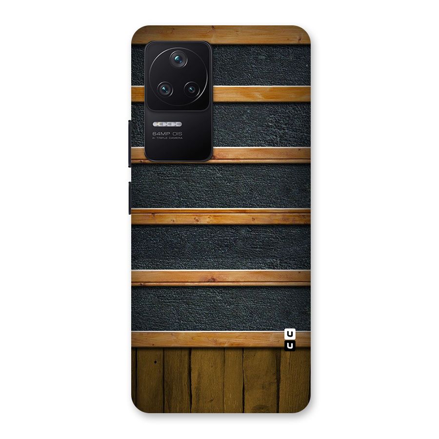 Wood Design Back Case for Poco F4 5G