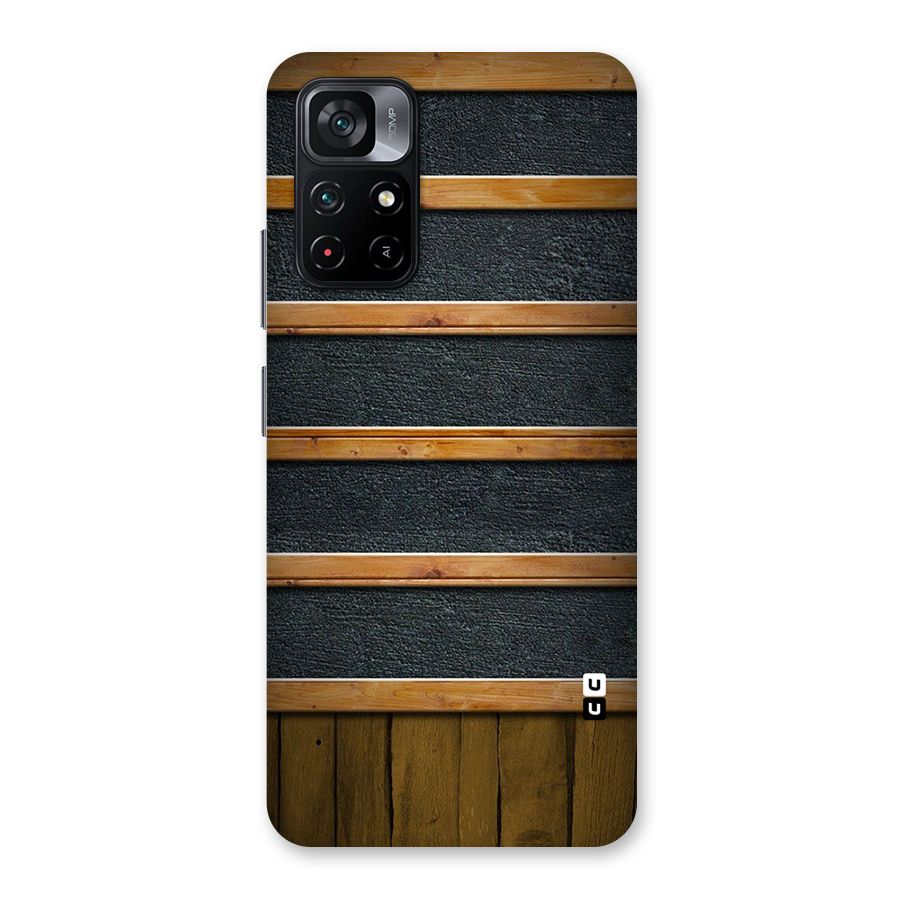 Wood Design Back Case for Poco M4 Pro 5G