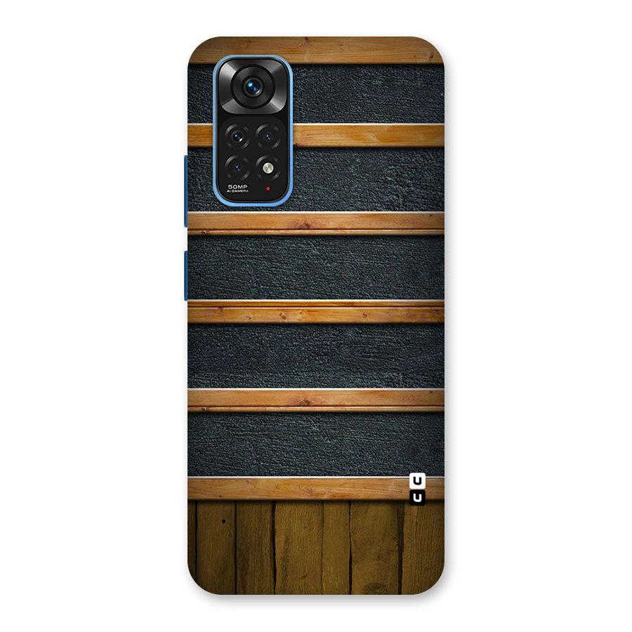 Wood Design Back Case for Redmi Note 11S