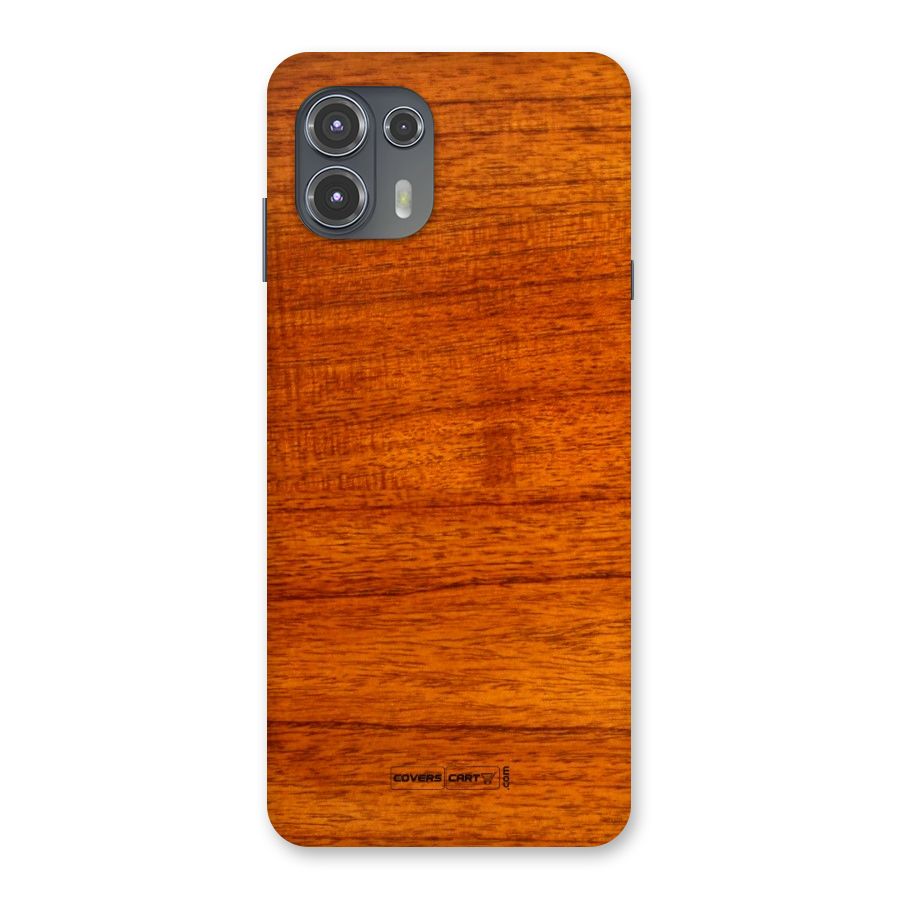 Wood Texture Design Back Case for Motorola Edge 20 Fusion