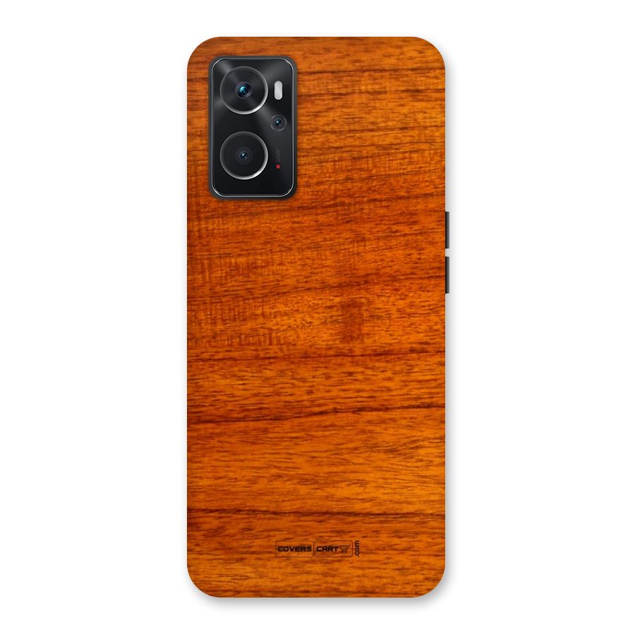 Wood Texture Design Back Case for Oppo K10 4G