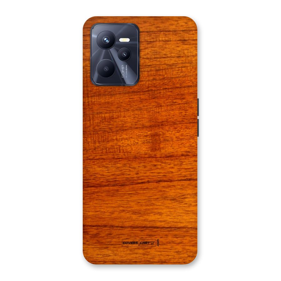 Wood Texture Design Back Case for Realme C35