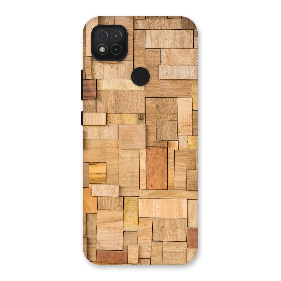 Wooden Blocks Back Case for Redmi 9 Activ