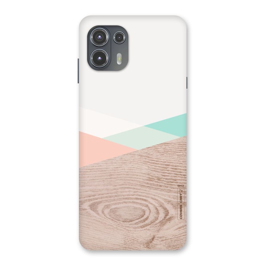 Wooden Fusion Back Case for Motorola Edge 20 Fusion