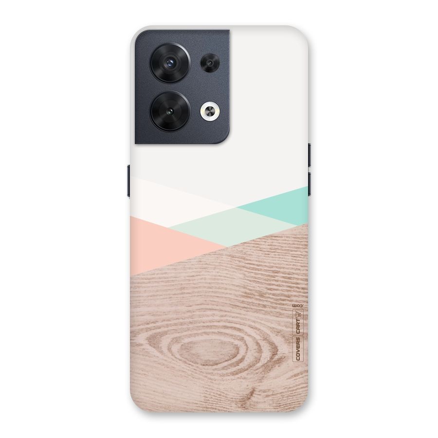 Wooden Fusion Back Case for Oppo Reno8 5G