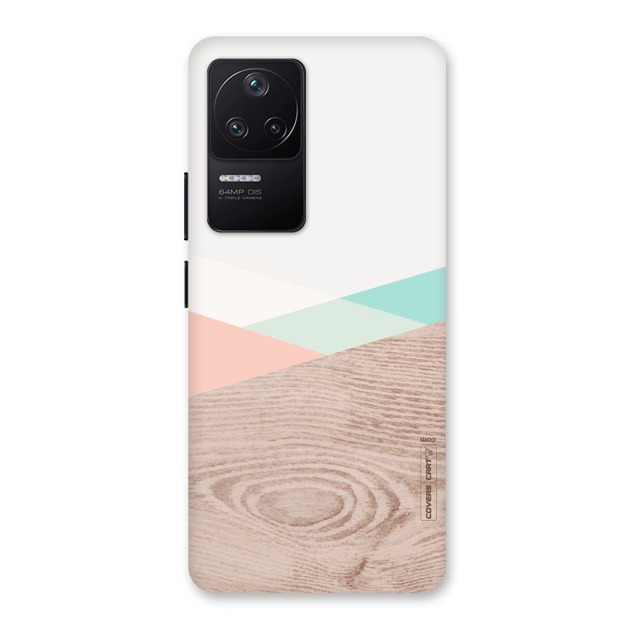 Wooden Fusion Back Case for Poco F4 5G