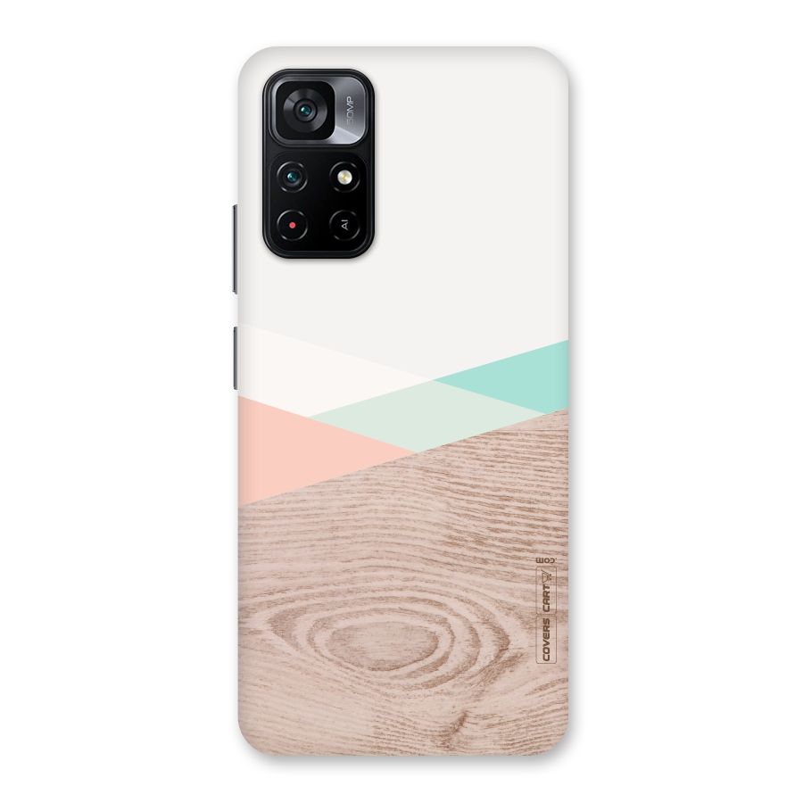 Wooden Fusion Back Case for Poco M4 Pro 5G