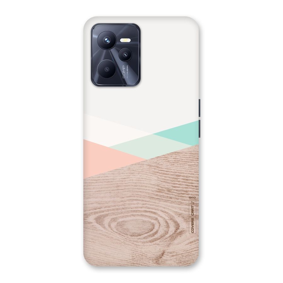 Wooden Fusion Back Case for Realme C35