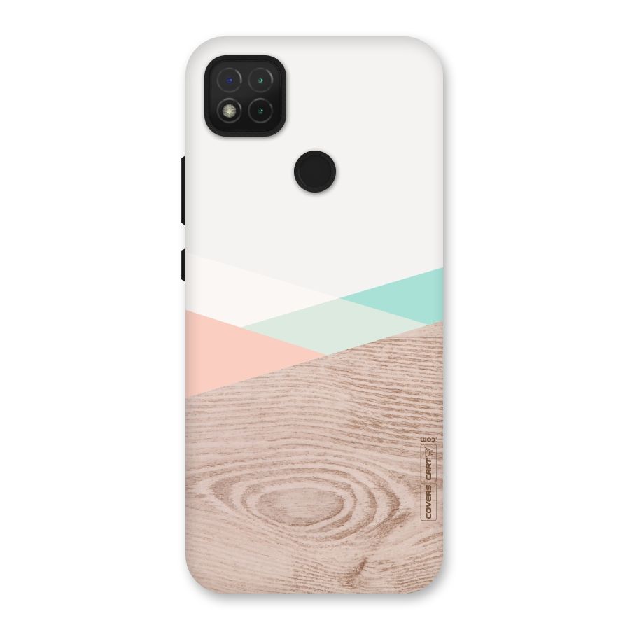 Wooden Fusion Back Case for Redmi 9 Activ