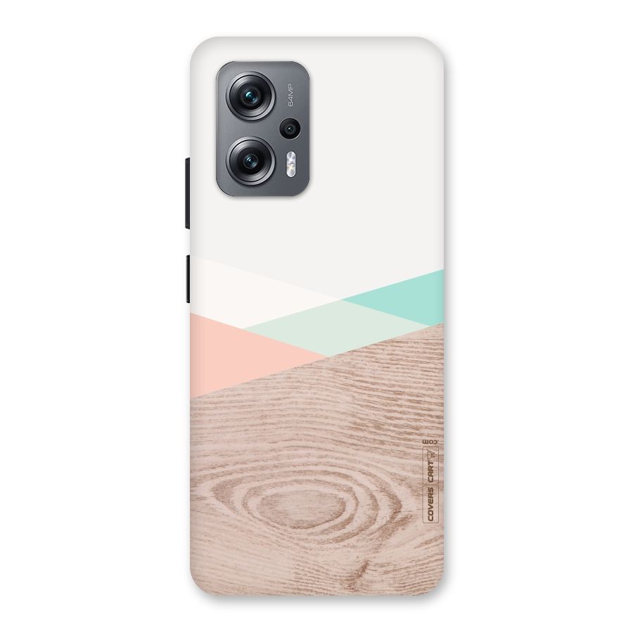 Wooden Fusion Back Case for Redmi K50i