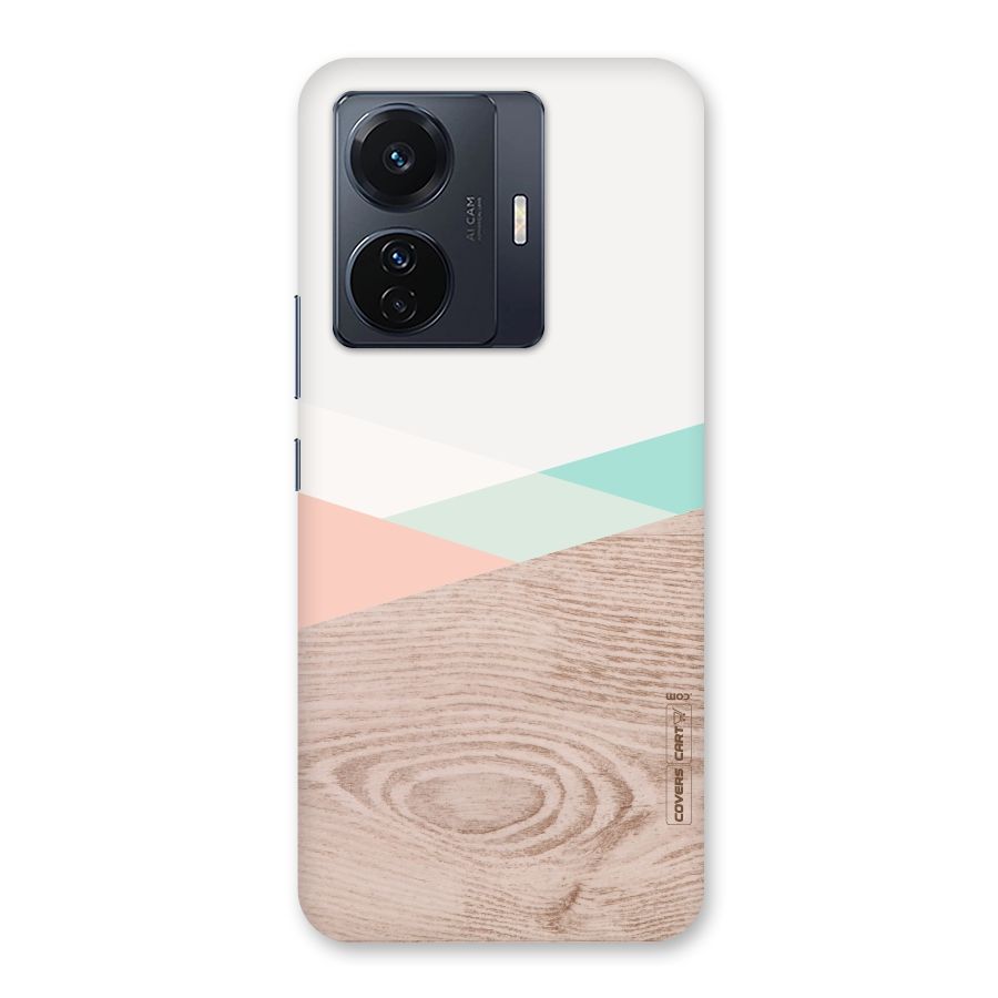 Wooden Fusion Back Case for Vivo T1 Pro