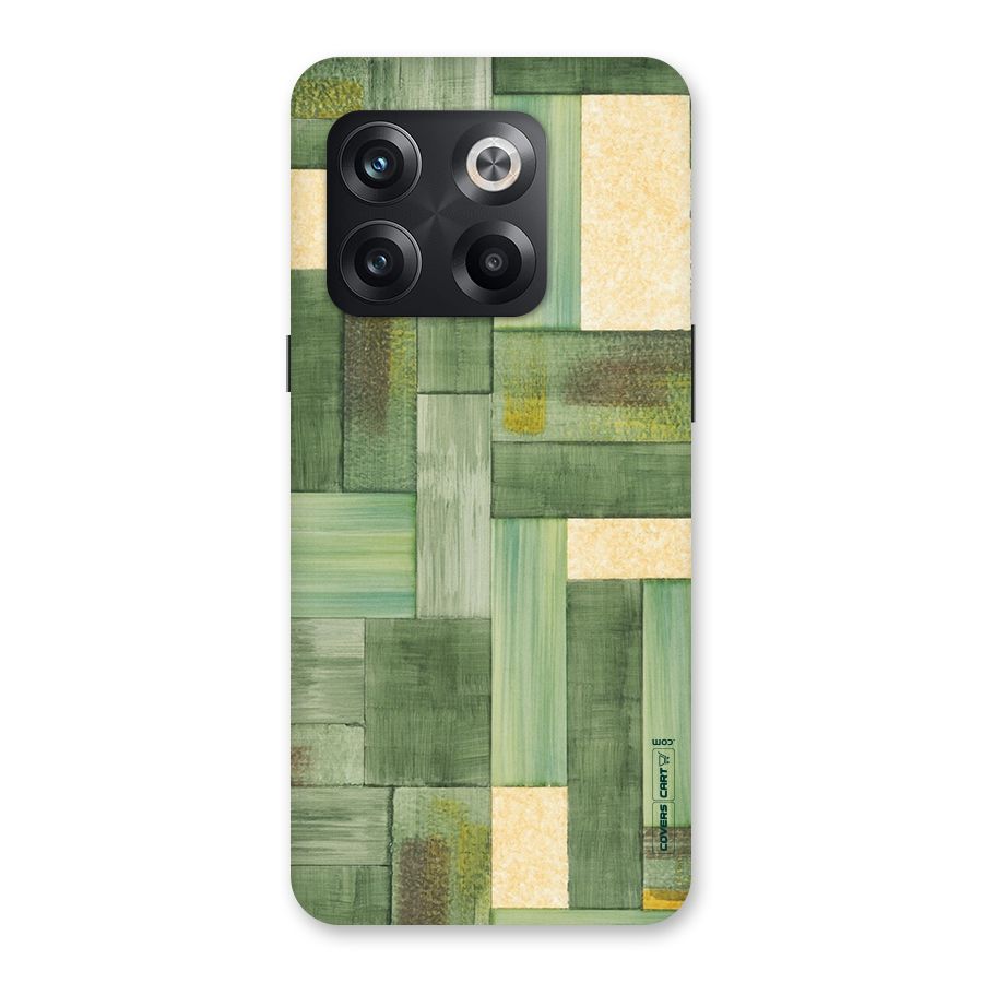 Wooden Green Texture Back Case for OnePlus 10T