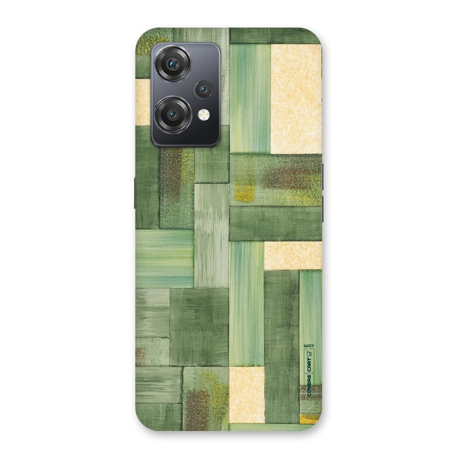 Wooden Green Texture Back Case for OnePlus Nord CE 2 Lite 5G