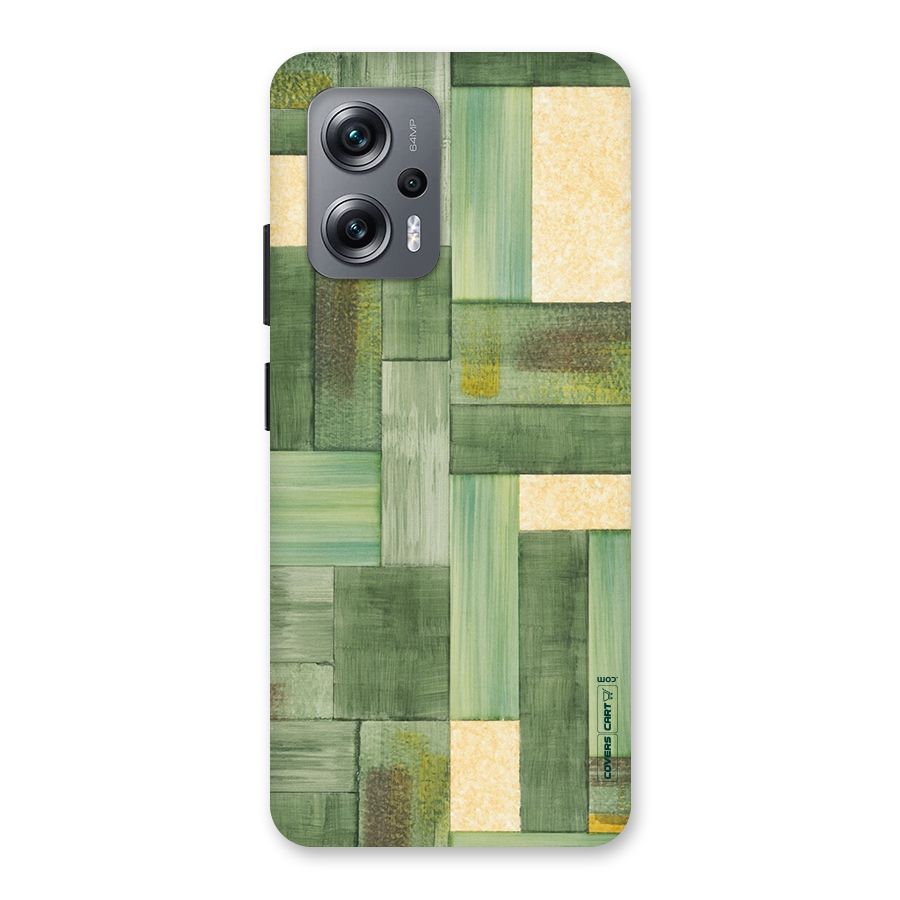 Wooden Green Texture Back Case for Redmi K50i