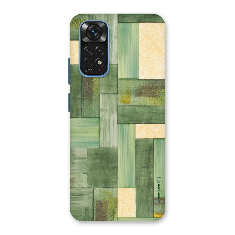 Wooden Green Texture Back Case for Redmi Note 11S