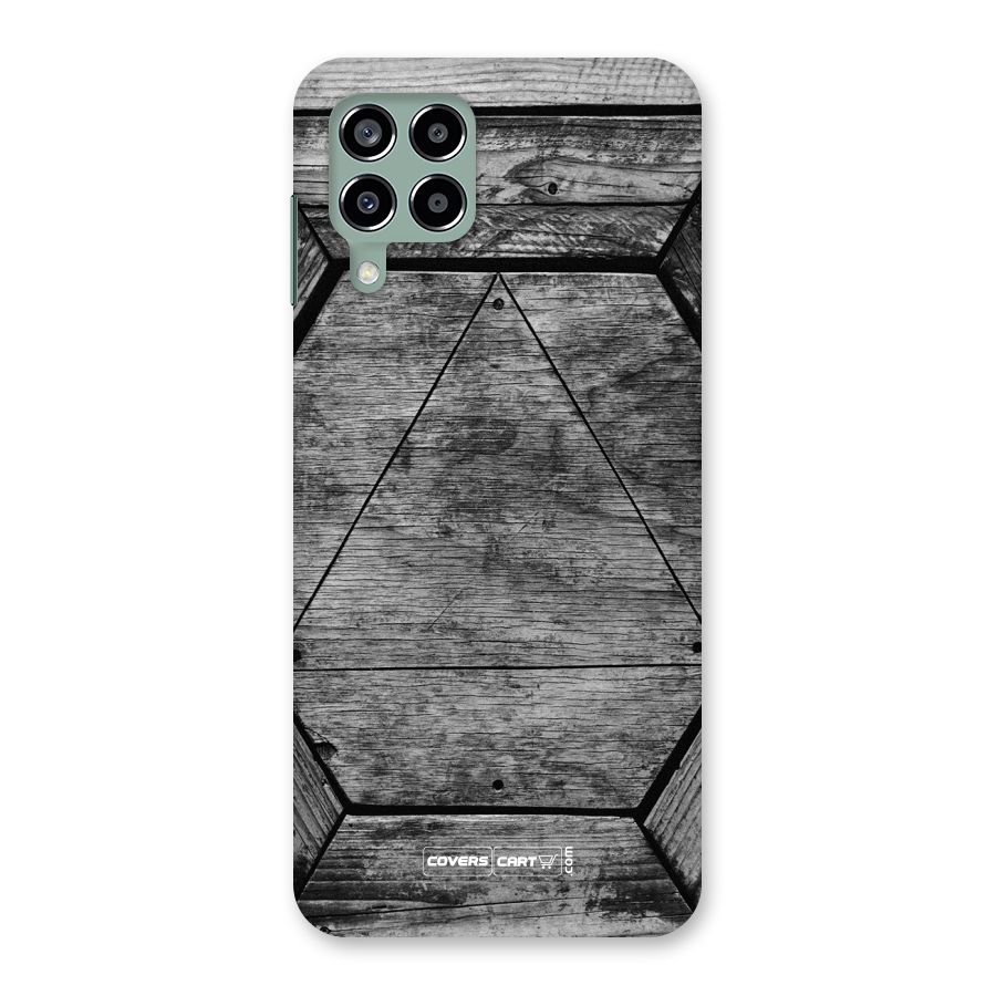 Wooden Hexagon Back Case for Galaxy M33