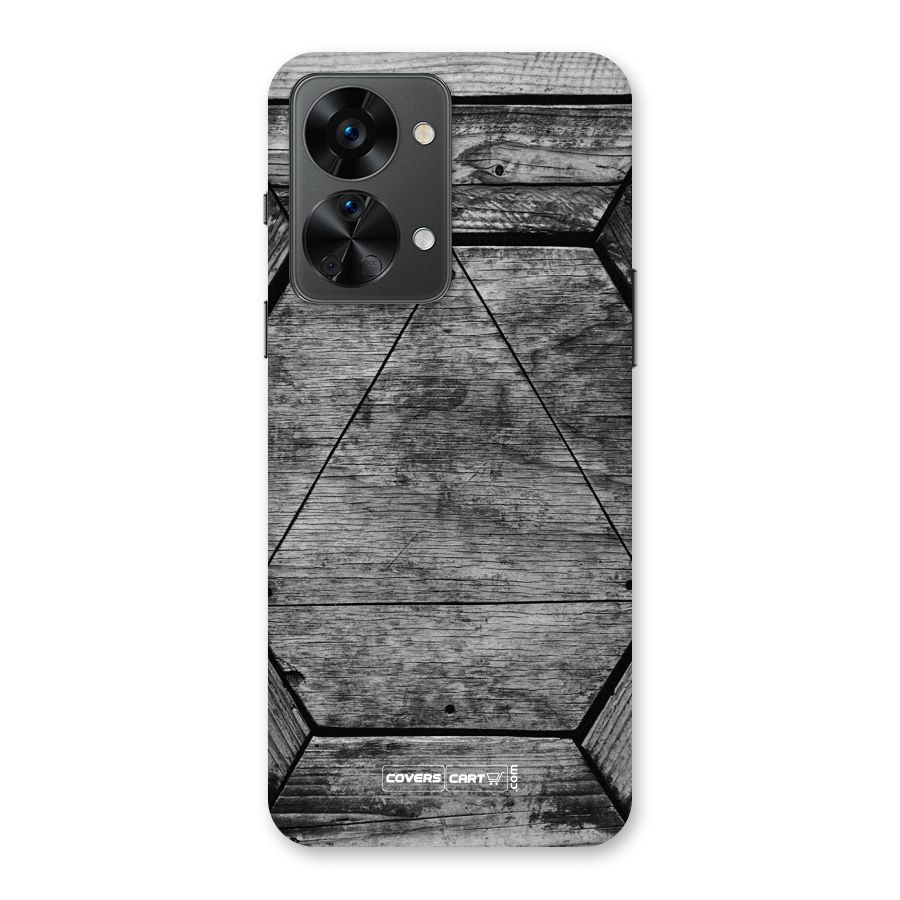 Wooden Hexagon Back Case for OnePlus Nord 2T