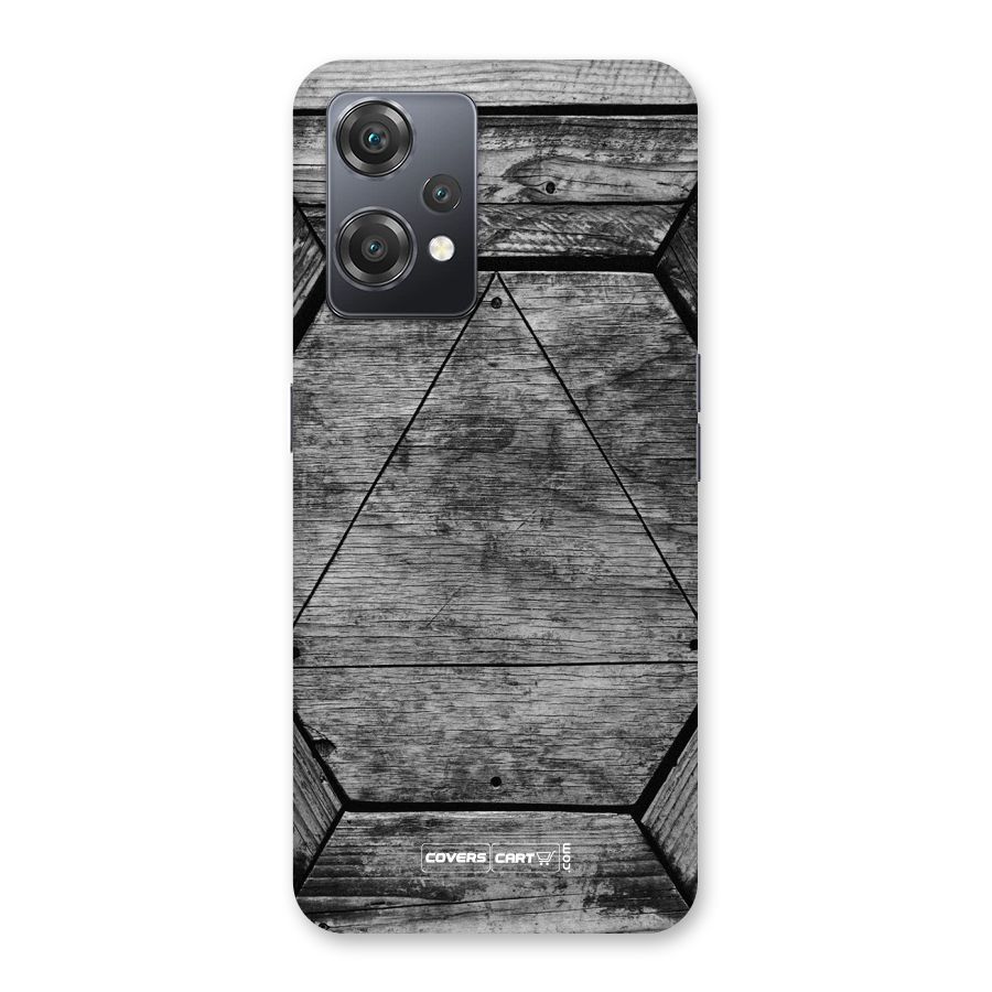 Wooden Hexagon Back Case for OnePlus Nord CE 2 Lite 5G