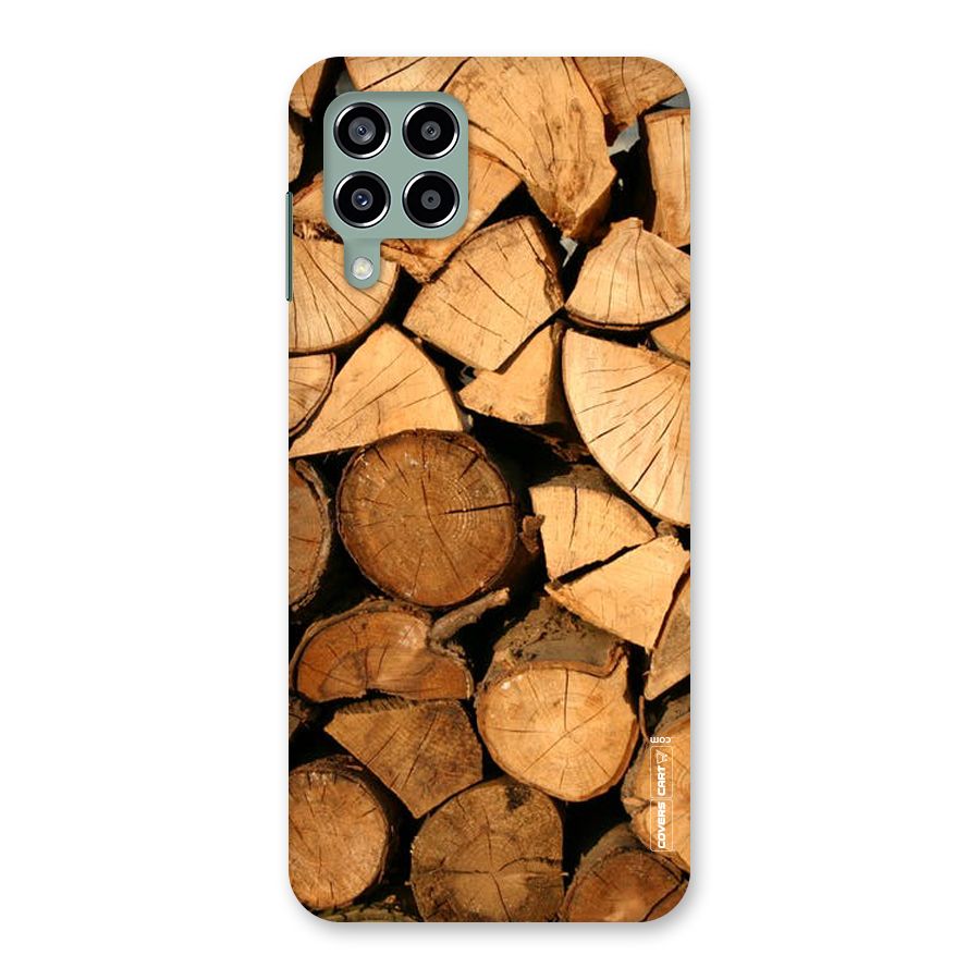 Wooden Logs Back Case for Galaxy M33