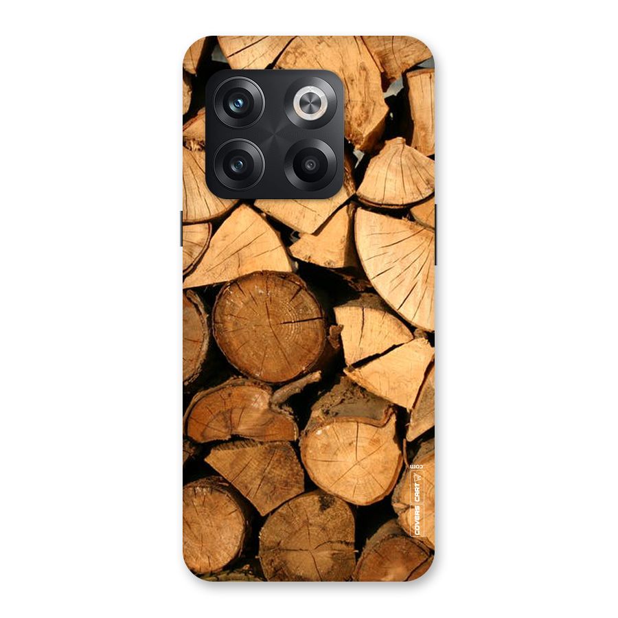 Wooden Logs Back Case for OnePlus 10T