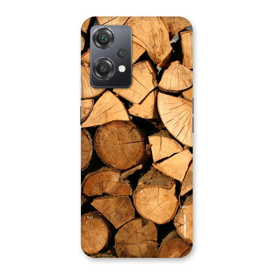 Wooden Logs Back Case for OnePlus Nord CE 2 Lite 5G