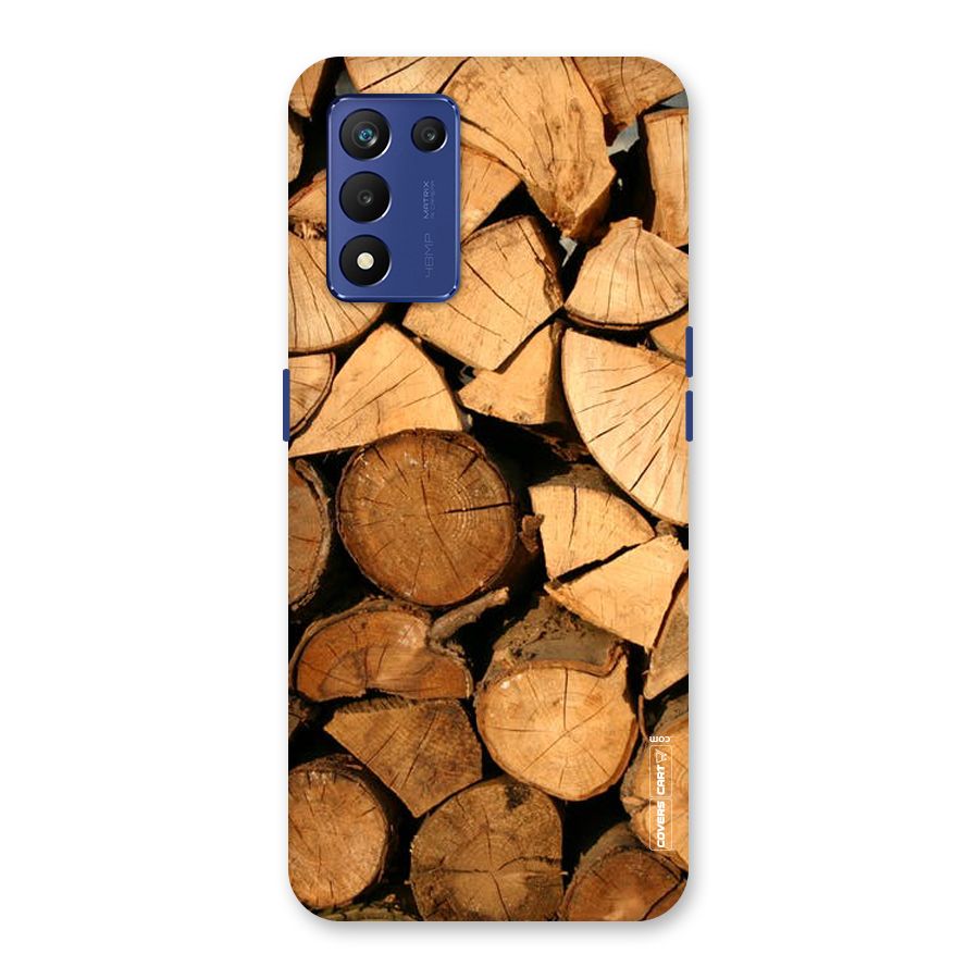 Wooden Logs Back Case for Realme 9 5G Speed