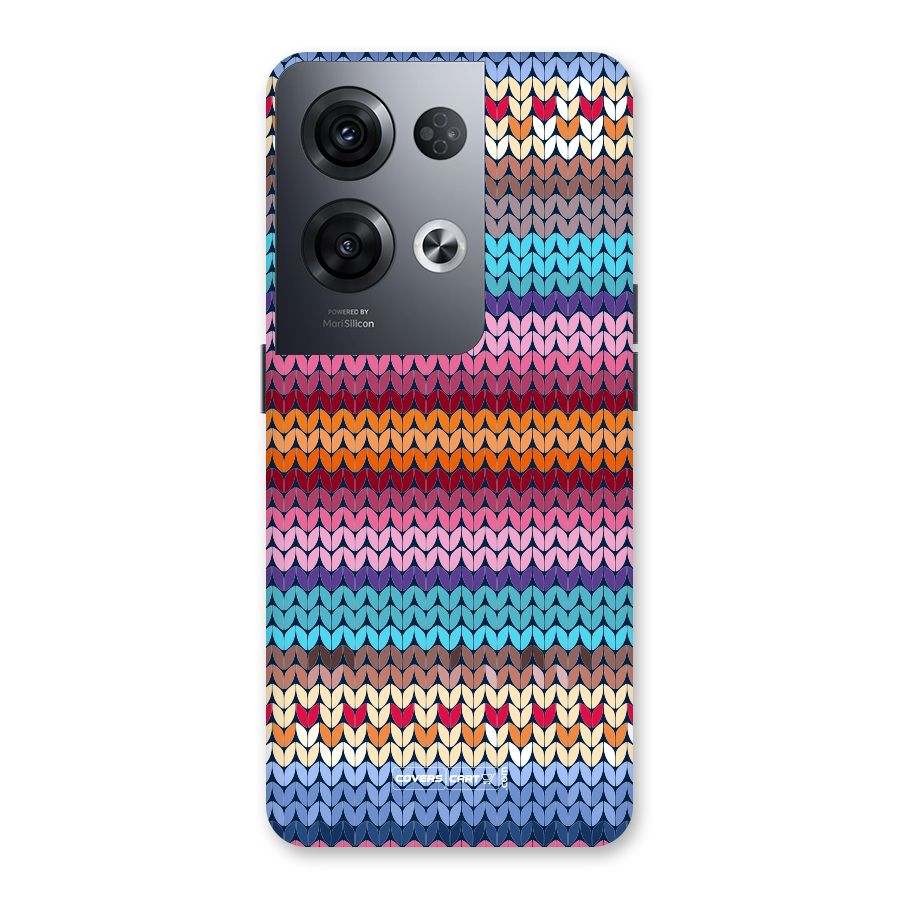 Woolen Back Case for Oppo Reno8 Pro 5G