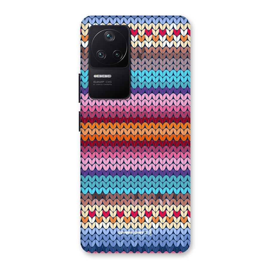 Woolen Back Case for Poco F4 5G