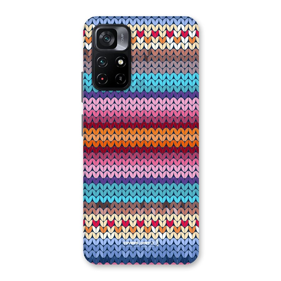 Woolen Back Case for Poco M4 Pro 5G
