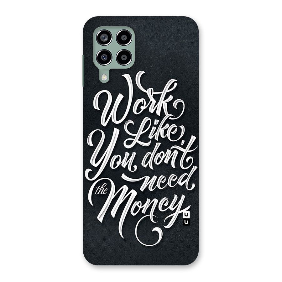 Work Like King Back Case for Galaxy M33