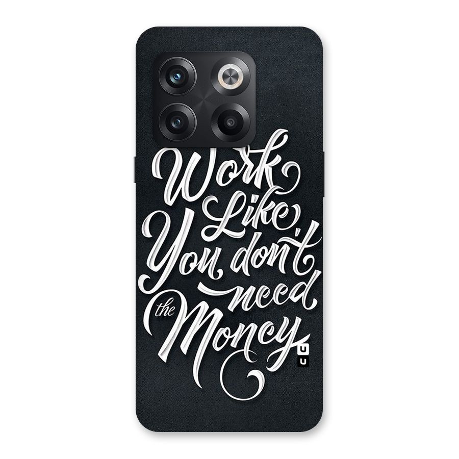 Work Like King Back Case for OnePlus 10T