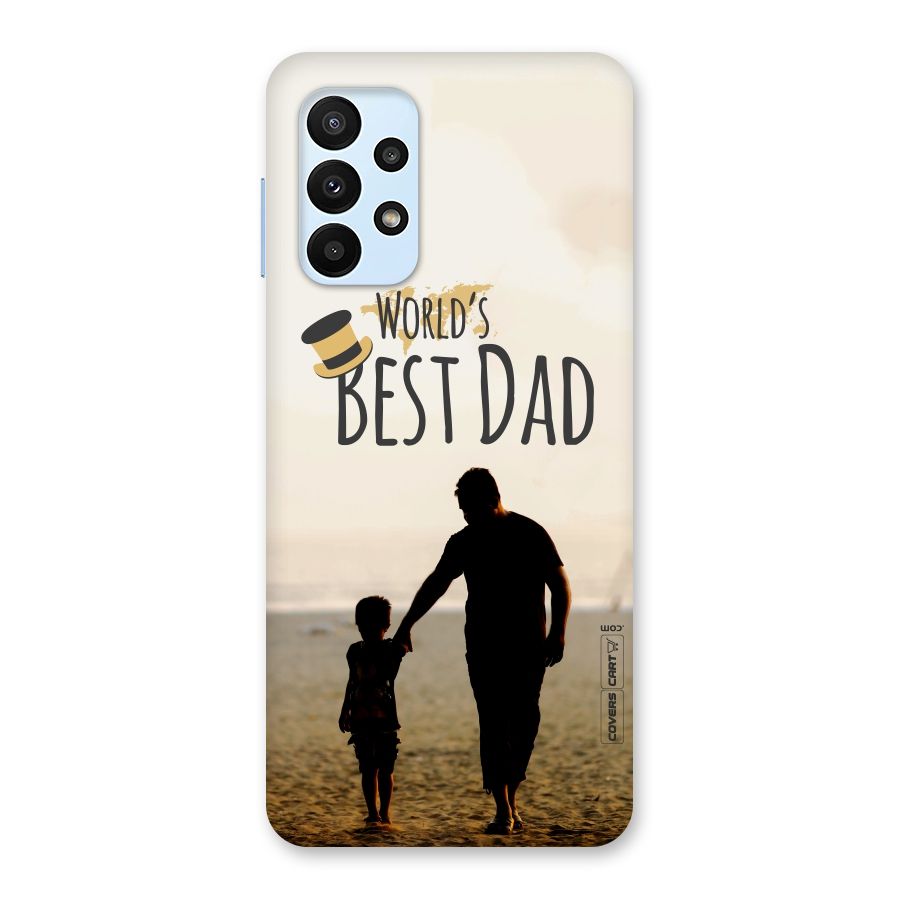 Worlds Best Dad Back Case for Galaxy A23