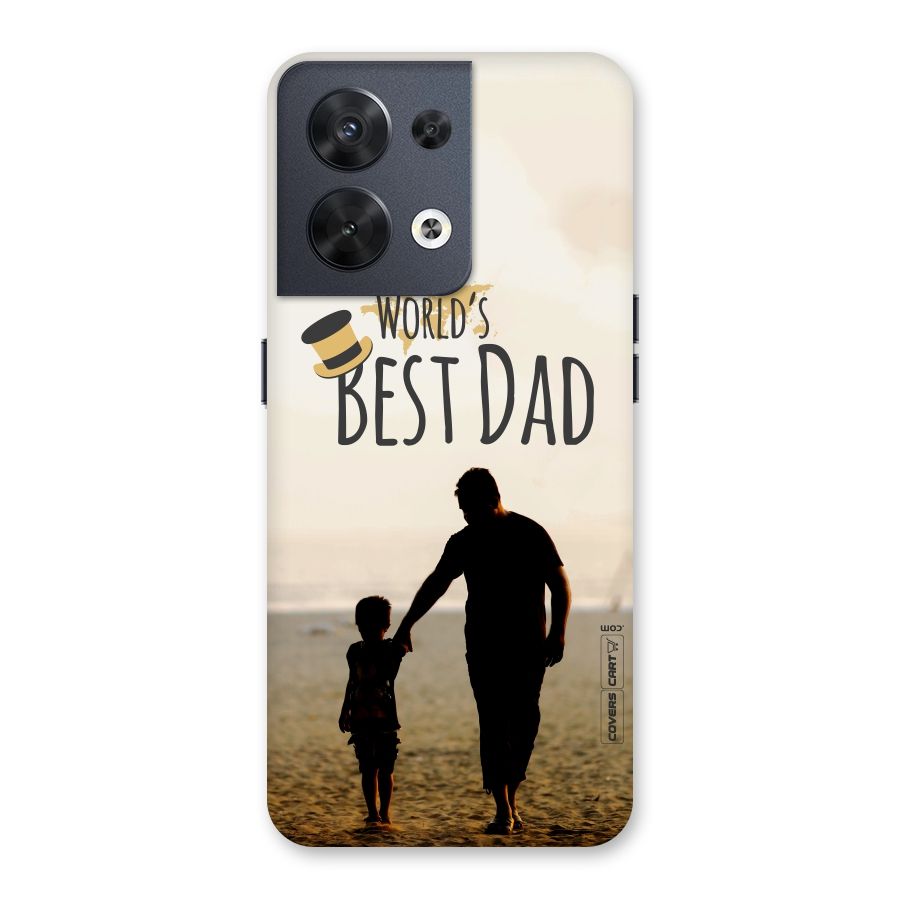Worlds Best Dad Back Case for Oppo Reno8 5G