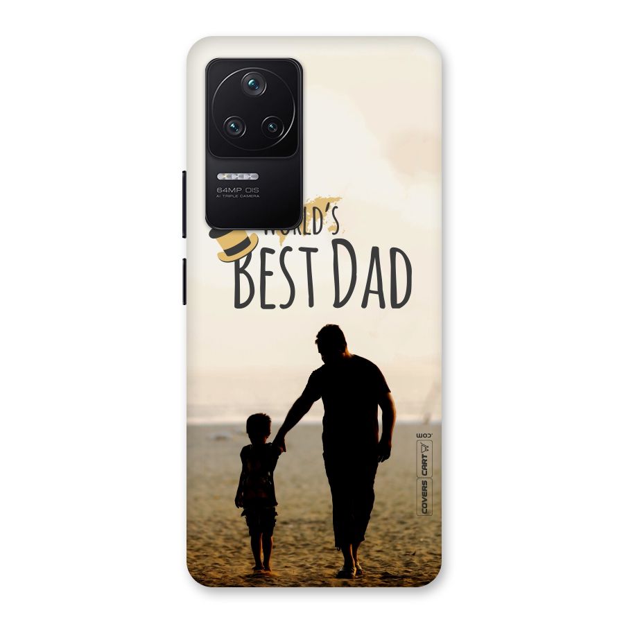 Worlds Best Dad Back Case for Poco F4 5G