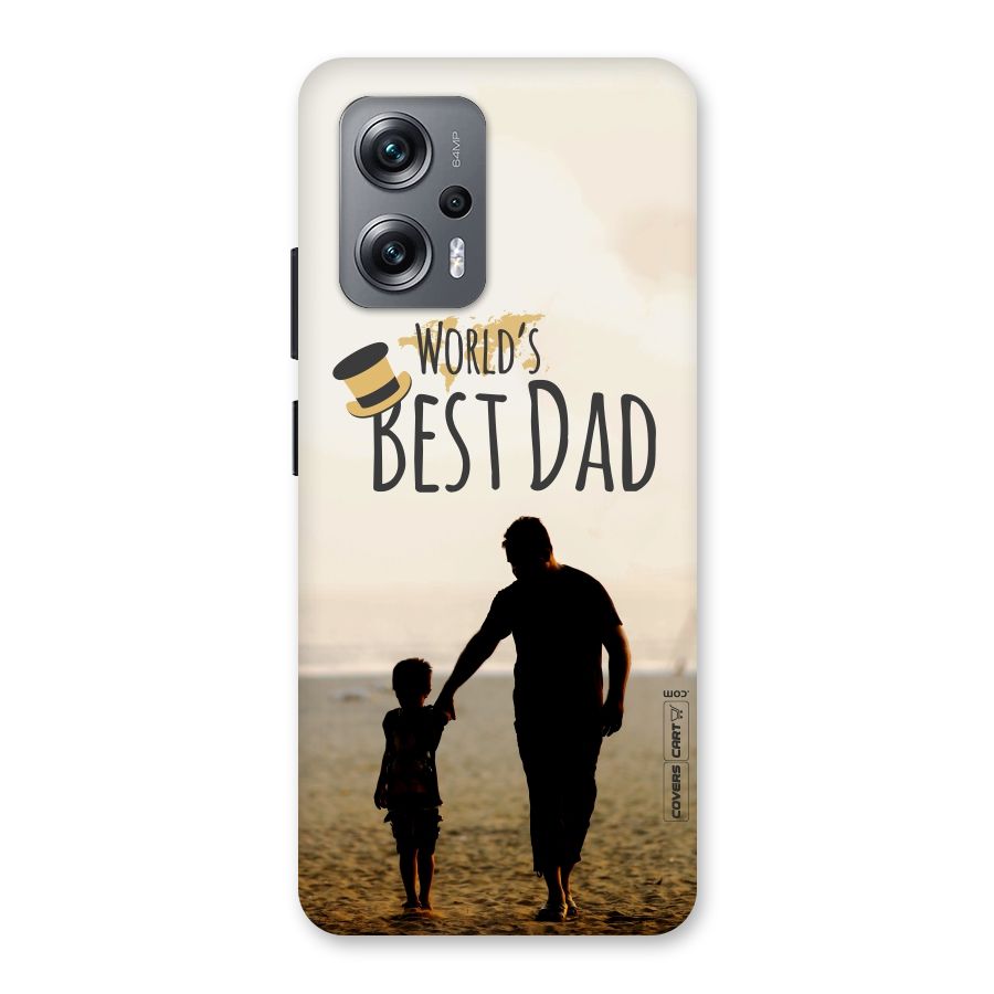 Worlds Best Dad Back Case for Redmi K50i