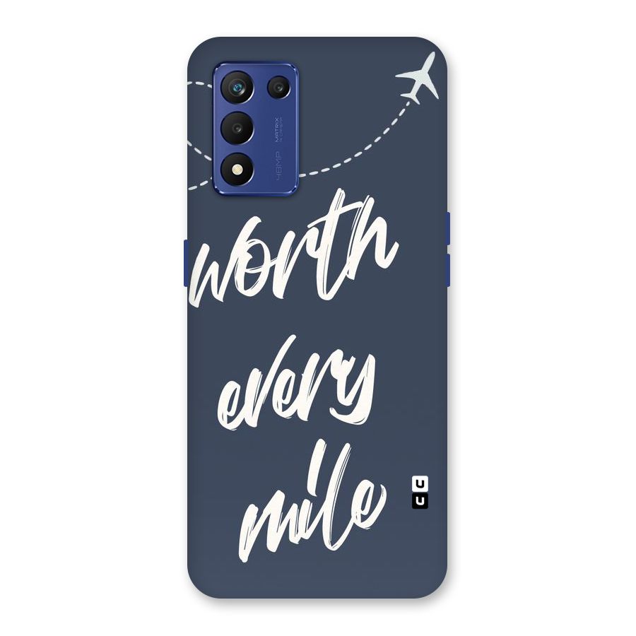 Worth Every Mile Back Case for Realme 9 5G Speed