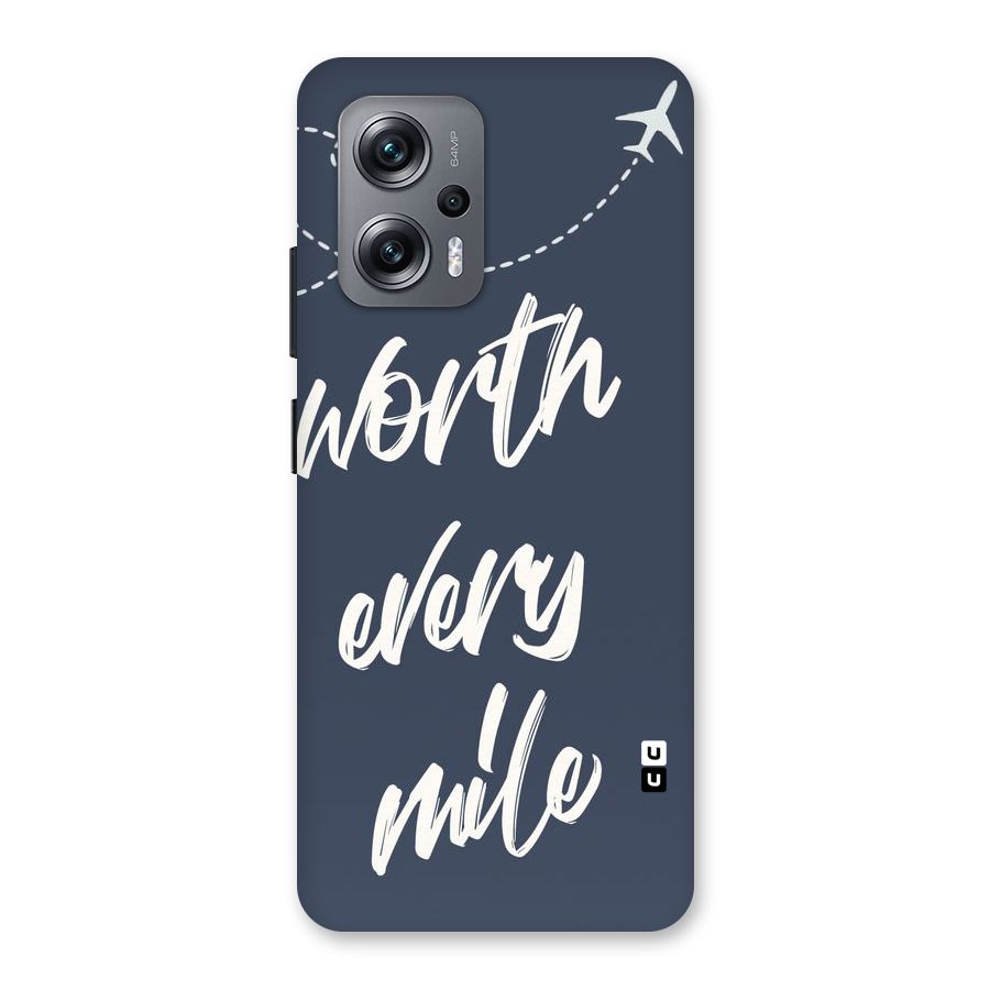 Worth Every Mile Back Case for Redmi K50i
