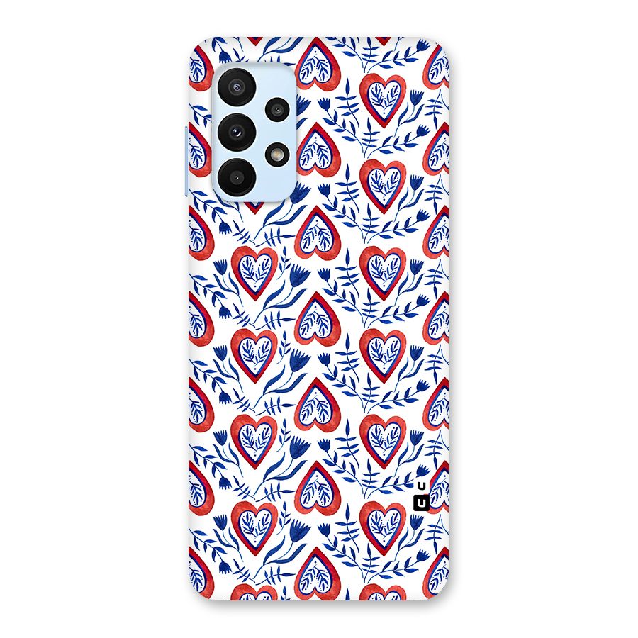 Wrapping Hearts Pattern Back Case for Galaxy A23