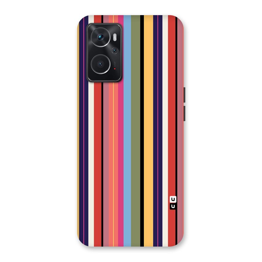 Wrapping Stripes Back Case for Oppo K10 4G
