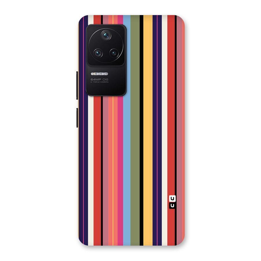 Wrapping Stripes Back Case for Poco F4 5G