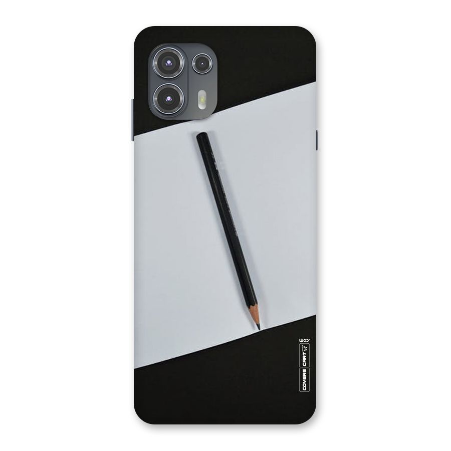 Write Your Thoughts Back Case for Motorola Edge 20 Fusion