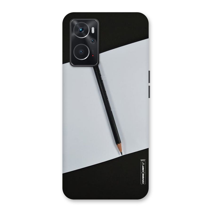 Write Your Thoughts Back Case for Oppo K10 4G