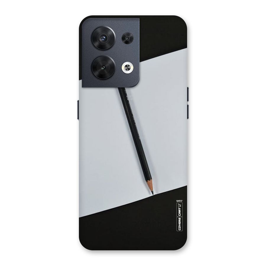 Write Your Thoughts Back Case for Oppo Reno8 5G