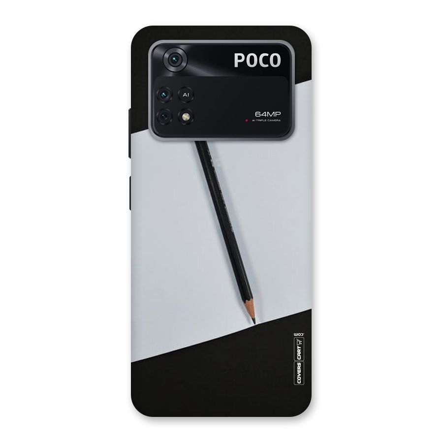 Write Your Thoughts Back Case for Poco M4 Pro 4G