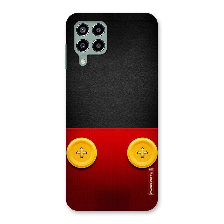 Yellow Button Back Case for Galaxy M33