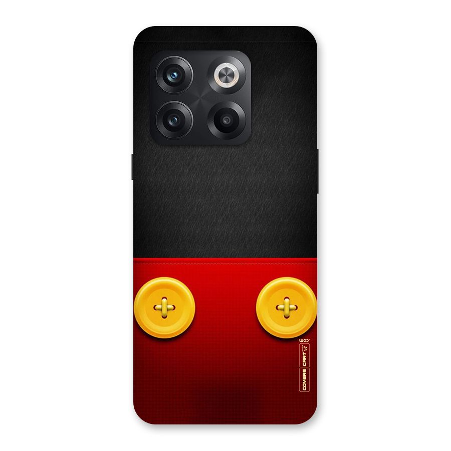 Yellow Button Back Case for OnePlus 10T